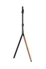 Sinox Tripod TV gulvstand med drejbar top. 45"-65". Mørkt træ/sort