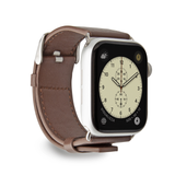SBS Eco Leather urrem til Apple Watch 42/44/45/49mm. Brun
