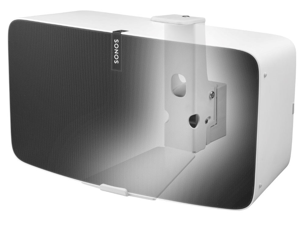 Cavus vægbeslag til Sonos® Five/Play:5. Horisontal. Hvid