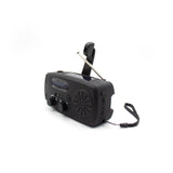 Sinox kompakt nødradio. Sort