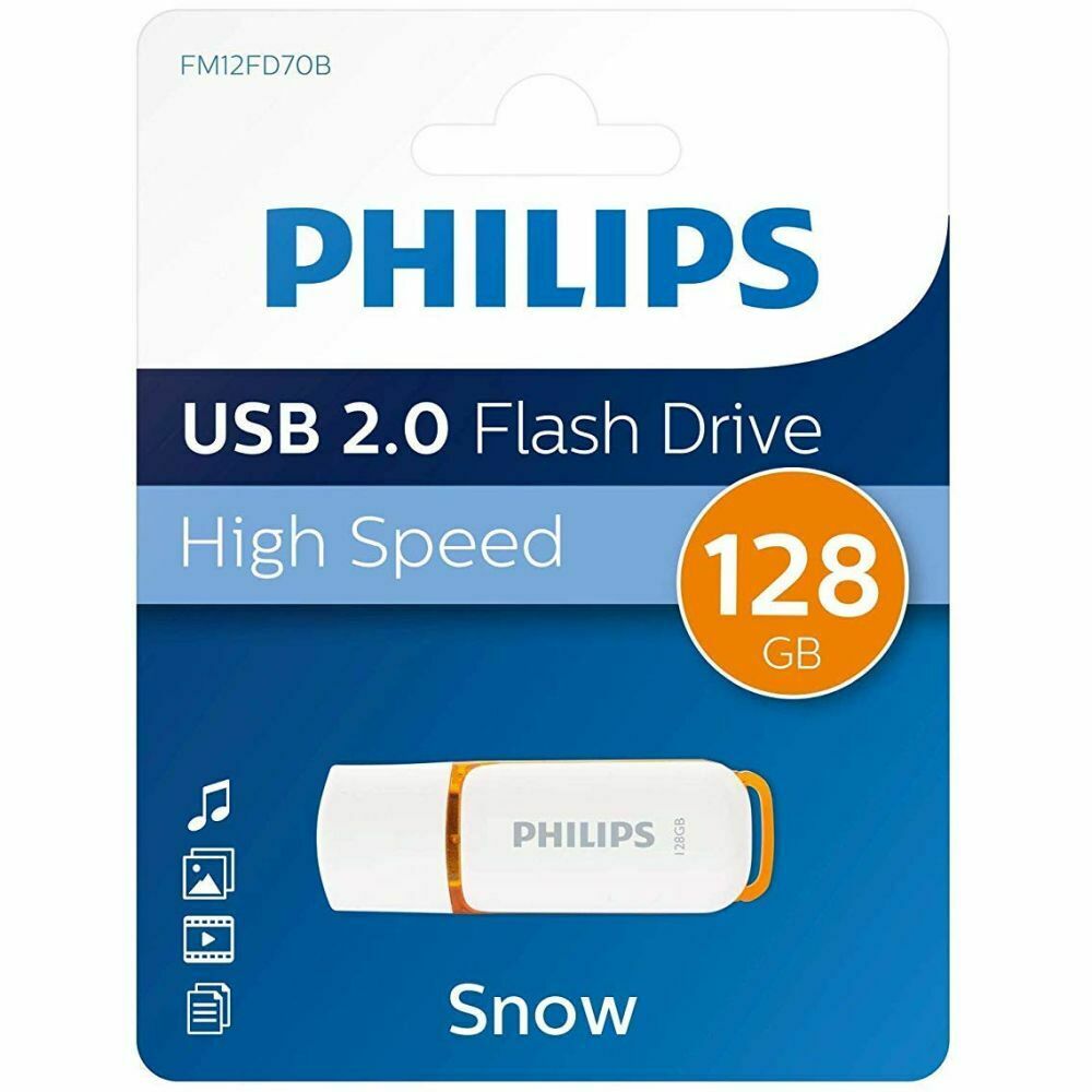 Philips USB Flash Drive. 128GB. Snow edition 2.0