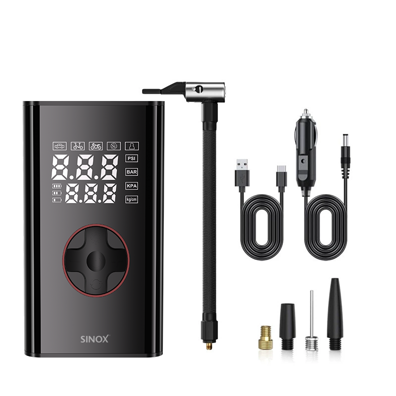 Sinox Lifestyle kompakt kompressor. Sort