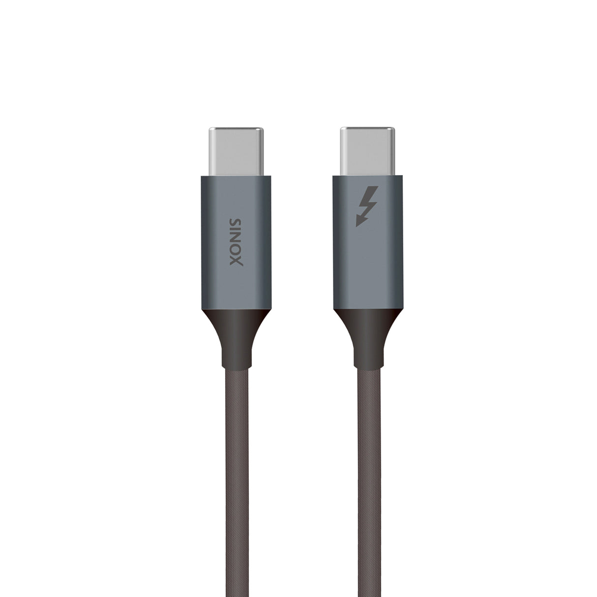 Sinox PRO USB C 4.0 kabel (Thunderbolt®). 1m. Sort