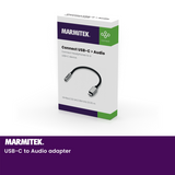 Marmitek USB-C til AUX adapter. 0,15m
