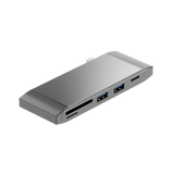 Sinox PRO USB C Hub. Aluminium