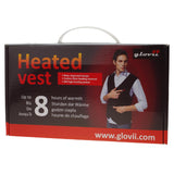 Glovii opvarmet fleecevest L. Sort