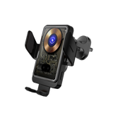 Energizer 15W hurtig trådløs billader med USB-C-indgang. Sort