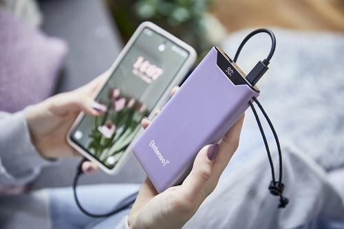 Intenso 7332033 powerbank Lithium polymer (LiPo) 10000 mAh Lilla