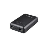 Intenso B10000 - 10,000 mAh Power Bank, portable external battery, USB-C & 2* USB-A, LED status indicator, tested in Germany, black