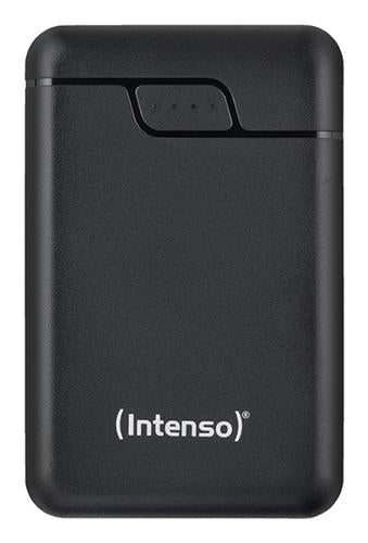 Intenso B10000 - 10,000 mAh Power Bank, portable external battery, USB-C & 2* USB-A, LED status indicator, tested in Germany, black