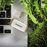 Intenso Green Line USB-nøgle 64 GB USB Type-A 3.2 Gen 1 (3.1 Gen 1) Beige, Brun