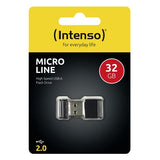 Intenso Micro Line USB flash drive 32 GB USB Type-A 2.0 Black