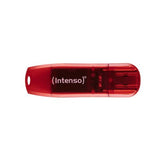 Intenso Rainbow Line USB-nøgle 128 GB USB Type-A 2.0 Rød, Transparent