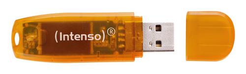 Intenso Rainbow Line USB-nøgle 64 GB USB Type-A 2.0 Orange