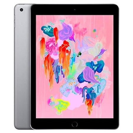 (Refurbished) iPad 6. Gen 128GB Wi-Fi Grå