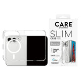 CARE by PanzerGlass Flagship Signature Case  SLIM PC/TPU case Transparent Apple iPhone Duo