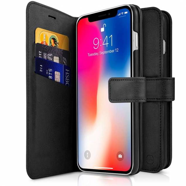 ITskins pung cover til iPhone Xr aftagelig magnet iPhone cover