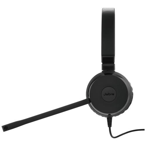 Jabra Evolve 20 SE Headset Wired Head-band Office/Call center USB Type-C / USB Type-A Black