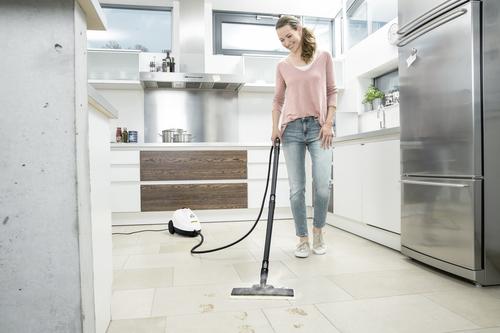 Karcher SC 2 EasyFix Cylinder steam cleaner 1 L 1500 W Black, White