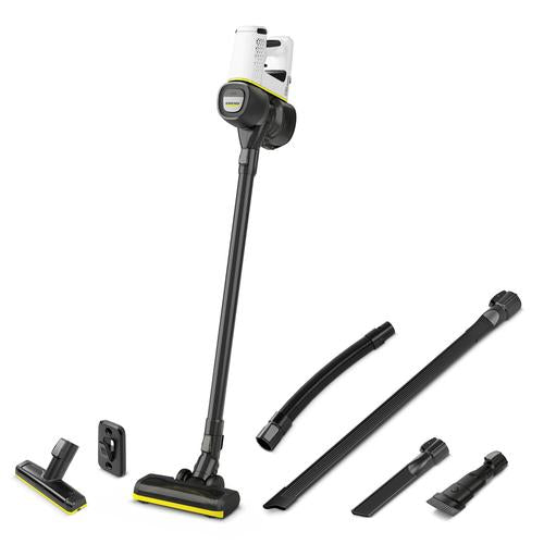Karcher VC 4 2-in-1 stick vacuum Battery Dry Foam Bagless Black, White 2.5 Ah