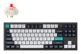 Keychron Q3 Max keyboard Universal USB + RF Wireless + Bluetooth QWERTY Nordic Black, White
