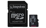 Kingston Technology 64GB microSDXC Industrial C10 A1 pSLC Card + SD Adapter