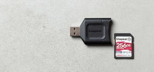 Kingston Technology MobileLite Plus card reader USB 3.2 Gen 1 (3.1 Gen 1) Type-A Black