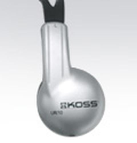 Koss UR/10 Hovedtelefoner Ledningsført Headset Musik Sort, Sølv