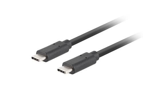 Lanberg CA-CMCM-32CU-0010-BK USB-kabel USB 3.2 Gen 2 (3.1 Gen 2) 1 m USB C Sort