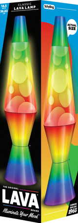 Lavazza - Lamp - White/Tri-colour, Rainbow Base - 37 cm