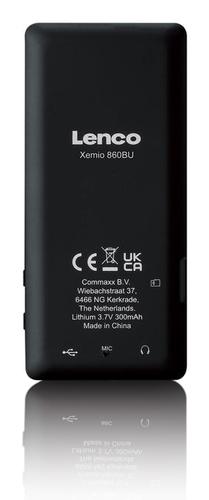 Lenco Xemio-860BU MP3 player 8 GB Black, Blue