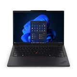 Lenovo ThinkPad T14 Gen 6 (Intel) Copilot+ PC Intel Core Ultra 7 258V Laptop 35,6 cm (14") WUXGA 32 GB LPDDR5x-SDRAM 512 GB SSD Wi-Fi 7 (802.11be) Windows 11 Pro Nordisk Sort