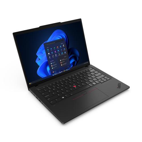 Lenovo ThinkPad T14 Gen 6 (Intel) Copilot+ PC Intel Core Ultra 7 258V Laptop 35,6 cm (14") WUXGA 32 GB LPDDR5x-SDRAM 512 GB SSD Wi-Fi 7 (802.11be) Windows 11 Pro Nordisk Sort