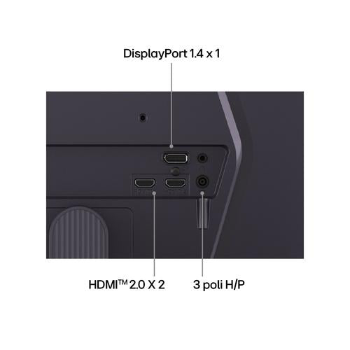 LG 25G523B-B computer monitor 62 cm (24.4") 1920 x 1080 pixels Full HD LCD Black