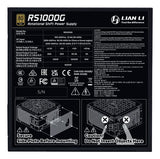 Lian Li RS1000G enhed til strømforsyning 1000 W 20+4 pin ATX ATX Sort