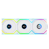 Lian Li UNI FAN SL Wireless LCD 120 Computerkabinet Ventilator 12 cm Hvid 3 stk