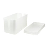 LogiLink KAB0061 cable organizer Cable box White 1 pc(s)