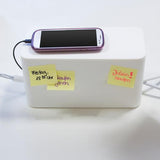 LogiLink KAB0061 cable organizer Cable box White 1 pc(s)