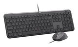 Logitech 920-013349 keyboard Mouse included Home/Office USB QWERTY US International Graphite
