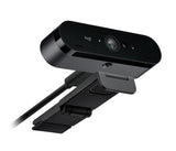 Logitech BRIO 4096 x 2160 Webcam Fortrådet