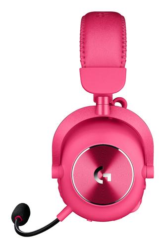 Logitech G 981-001275 headphones/headset Wireless Head-band Gaming Bluetooth Magenta