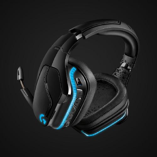 Logitech Gaming Headset G935 Trådløs Høretelefoner Sort Blå