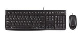LOGI MK120 corded Desktop black USB (US)