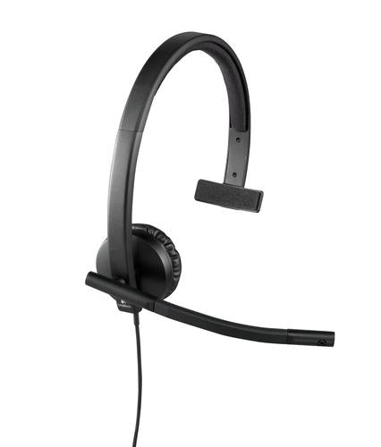 Logitech H570E Headset Ledningsført Kontor/Callcenter USB Type-A Sort