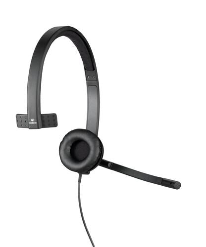 Logitech H570E Headset Ledningsført Kontor/Callcenter USB Type-A Sort