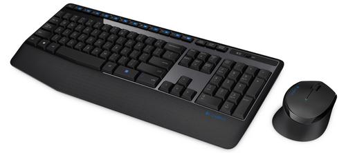 Logitech Wireless Combo MK345 Sæt med mus og tastatur Trådløs US International