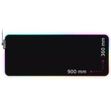 Lorgar Steller 919 Gaming mouse pad Black