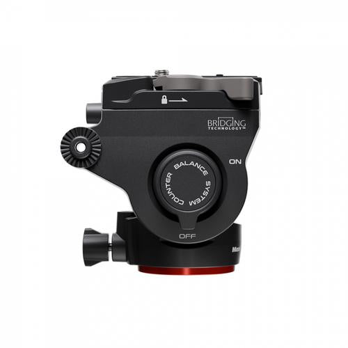 Manfrotto 500X Fluid Head stativhoved Sort Aluminium, Technopolymer 1/4, 3/8" Væske