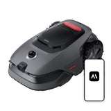 MOVA LiDAX Ultra 1000 Robotic lawn mower Battery Black, Red