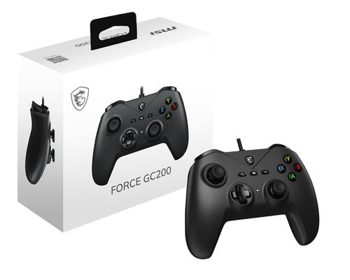 MSI FORCE GC200 Gaming Controller Black USB Gamepad Analogue / Digital Android, PC